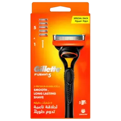 ژیلت فیوژن 5 با 5 یدک | Gillette Fusion5 H5 Men's Razor - فروشگاه ناو فور یو