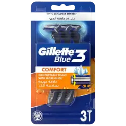 ژیلت بلو 3 تیغ 3 عددی | Gillette Blue3 - فروشگاه ناو فور یو