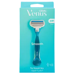 ژیلت ونوس اسموت 2 یدک | Gillette Smooth Razor - فروشگاه ناو فور یو