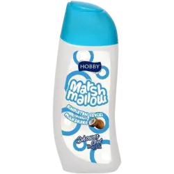 شامپو بدن مارشمالو نارگیل هوبی | Hobby Marshmallow Shower Gel Coconut 500ml - فروشگاه ناو فور یو