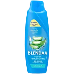 شامپو آلوئه ورا آبرسان بلنداکس | BLENDAX SHAMPOO INTENSIVE MOISTURIZING 500ml - فروشگاه ناو فور یو