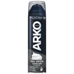 فوم اصلاح مشکی حاوی زغال فعال آرکو من | Arko Men Black Shaving Foam 200ml - فروشگاه ناو فور یو