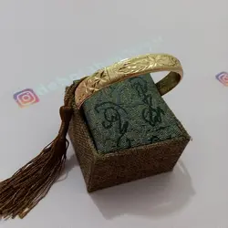 تک پوش زنانه ژوپینگ رنگ ثابت طرح طلا