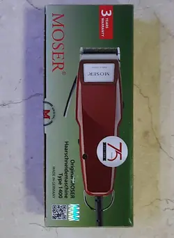 ماشین اصلاح موزر 5 دنده مدل 1400 آلمانی (اصلی) با گارانتی 18 ماهه