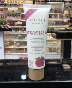 کرم دست توت فرنگی کیوشی KUESHI STRAWBERRY HAND CREAMحجم 75میل