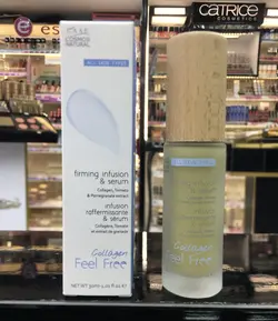 سرم کلاژن آبرسان و سفت کننده فیل فری Feel Free firming infusion serum Collagenحجم 30میل