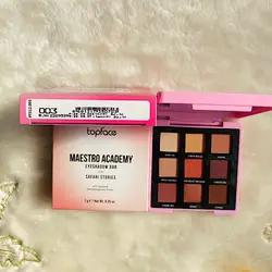 پالت سایه 9 رنگ تاپ فیسTOPFASE MAESTRO ACADEMY EYESHADOW BAR CHERRY PASSION