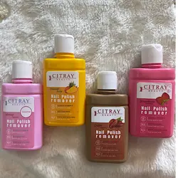 لاک پاک کن سیترای مدل اناناس انبه Citray Nail polish remover Tropical Fruitsحجم 125میل