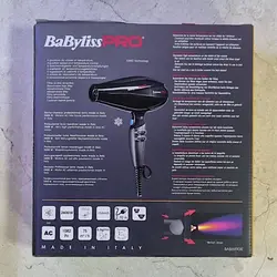 بابلیس سشوار پرو مدلBaByliss E6990 (اورجینال) دوسال گارانتی معتبر