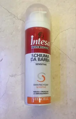 اینتسا فوم ریش اصلاح ویتاژل intesa foam vitacell sensitive (حجم 300میل)