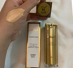 کرم پودر شیشه ای آلیسما(تمام رنگها) Alisma Foundation Long Lastingحجم 30میل