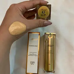 کرم پودر شیشه ای آلیسما(تمام رنگها) Alisma Foundation Long Lastingحجم 30میل