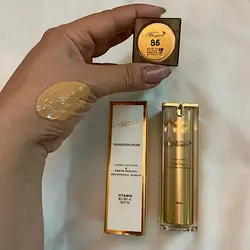 کرم پودر شیشه ای آلیسما(تمام رنگها) Alisma Foundation Long Lastingحجم 30میل