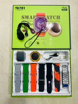 پک ساعت هوشمند + اسپیکر + میکرفون مدل Smart Watch TK701