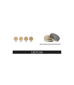 پنکیک چرب مخصوص گریم لیلیوم HIGH DEFINITION FOUNDATION LILYUM