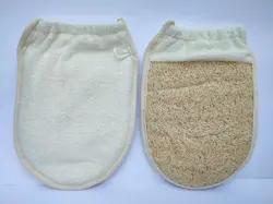 لیف لوفا مدل دستکشی بزرگ پد لایه بردار گیاهی لوفا - فروشگاه اینترنتی بیرو