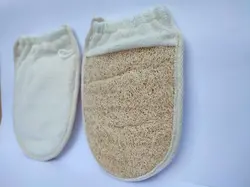 لیف لوفا مدل دستکشی بزرگ پد لایه بردار گیاهی لوفا - فروشگاه اینترنتی بیرو