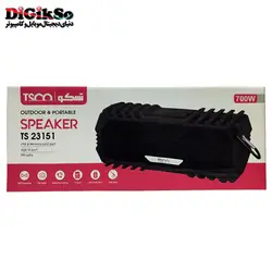 اسپیکر بلوتوثی قابل حمل تسکو TS 23151