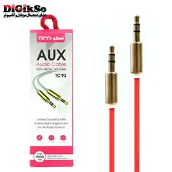 کابل AUX(انتقال صدا) تسکو مدل TSCO TC 93 به طول 1 متر
