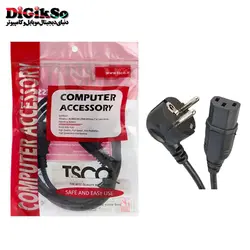 کابل برق پاور سه پین تسکو مدل TC 84 3c×0.75mm به طول 1.5 متر