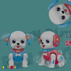 اسباب بازی سگ باتری خور موزیکال آیتم 8119