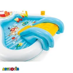 اینتکس استخر و سرسره طرح فانوس دریایی آیتم 57162