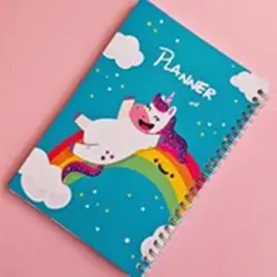 دفتر پلنر گلپر طرح اسب تک شاخ