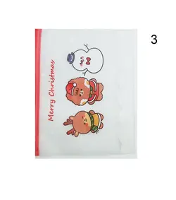 پوشه طلقی زیپی سایز A5 مدل شفاف