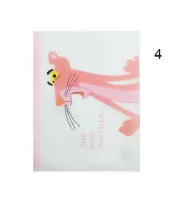 پوشه طلقی زیپی سایز A5 مدل شفاف