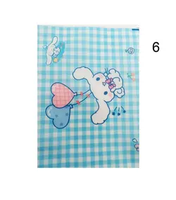 پوشه طلقی زیپی سایز A5 مدل شفاف