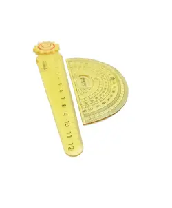 ست خط کش ،نقاله و گونیا ژله ای frog مدل TY-1102