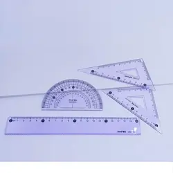 ست خط کش نقاله گونیا طرح وسایل نقلیه