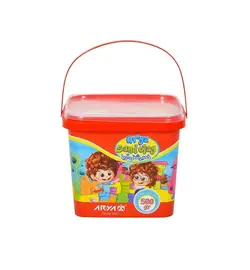 شن بازی سطلی آریا با ابزار 500 گرمی