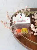مینی کلیپس طرح پاپیون وارداتی پک2عددی