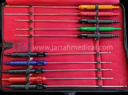 کانولا ساکشن چربی مدل هاروست اسپیرال 25cm - تجهیزات پزشکی و دندان پزشکی