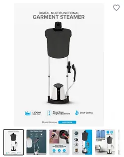 اتوبخار چندکاره دیجیتال جیپاس GGS25038