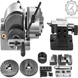 تایکوپ با سه نظام دستگاه تراش-دستگاه تقسیم تراشکاری