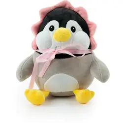 عروسک پنگوئن کلاه دار