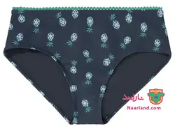 مایو دو تکه پپرتس سرمه ای طرح آناناس