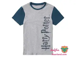 ست تیشرت شلوارک پسرانه سری هری پاتر ، آبی نفتی