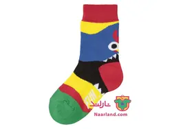 پک ۳ عددی جوراب FUN SOCKS آلمان جعبه طرح ماشین