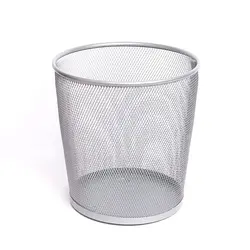 سطل توری فلزی گرد