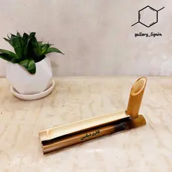 جاعودی رومیزی طرح بامبو - گالری لیگنین جاعودی رومیزی فنگشویی با چوب گیاه ثروت (بامبو)