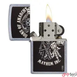 فندک زیپو اصل کد 29582 - Sons Of Anarchy | ام زیپ