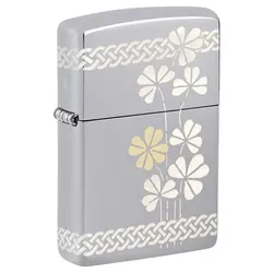 فندک زیپو اصل کد 48586 - Original Zippo Clover Design | ام زیپ