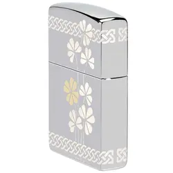 فندک زیپو اصل کد 48586 - Original Zippo Clover Design | ام زیپ