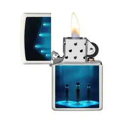 فندک زیپو اصل کد 49487 - Original Zippo Aliens Design | ام زیپ