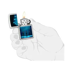 فندک زیپو اصل کد 49487 - Original Zippo Aliens Design | ام زیپ