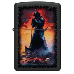 فندک زیپو اصل کد 48555 - Original Zippo Frank Frazetta Death Dealer | ام زیپ