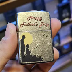 فندک زیپو اصل مدل 207 Happy Father's Day | ام زیپ